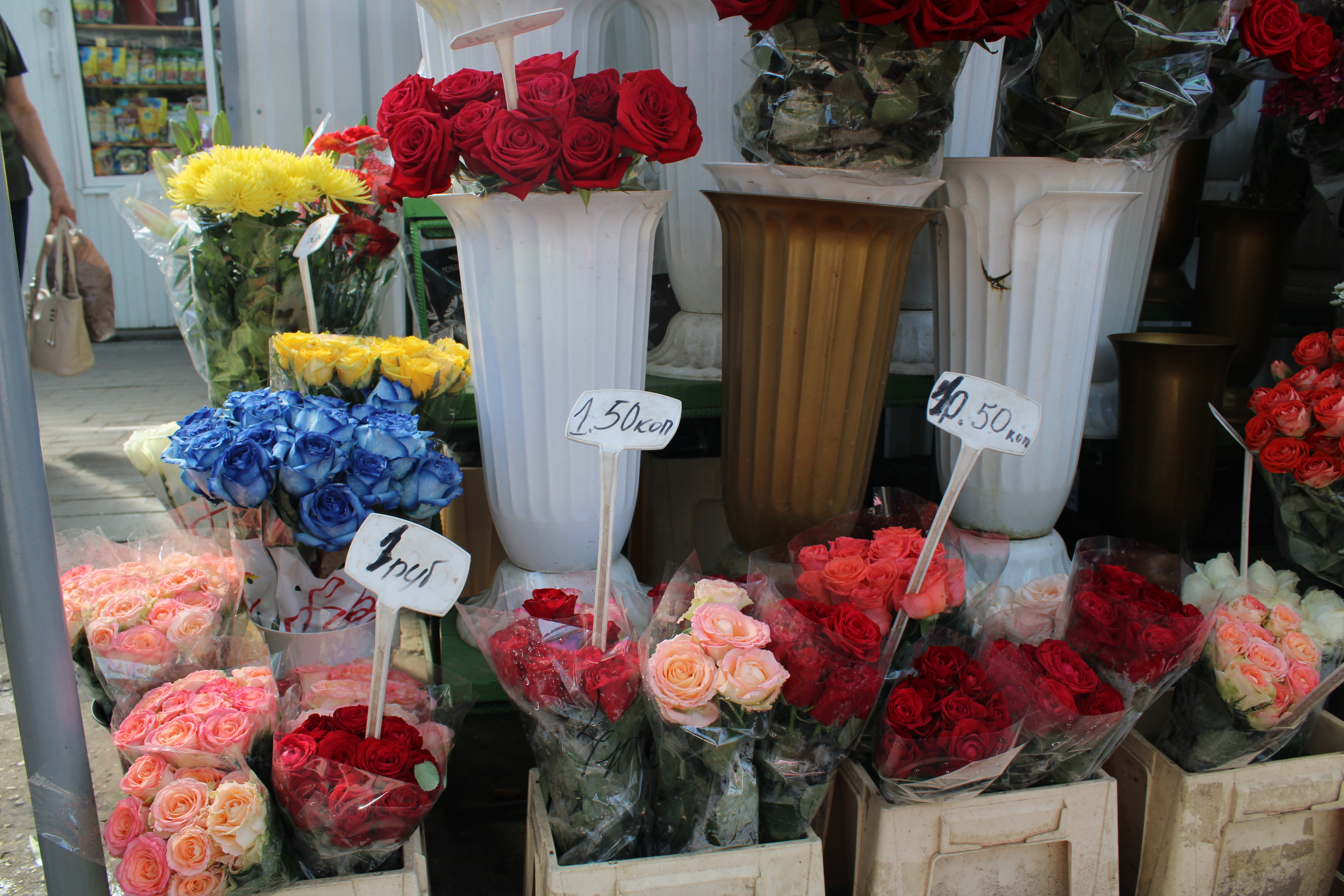 Сколько стоят цветы 2024. Розы в цветочном магазине. Цветочный магазин розовый. Роса цветочный магазин.