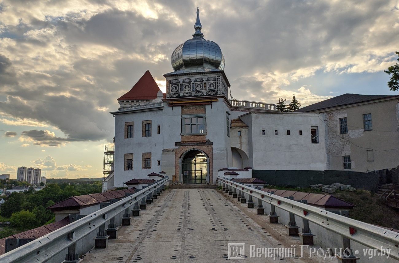 Фото старого замка в гродно