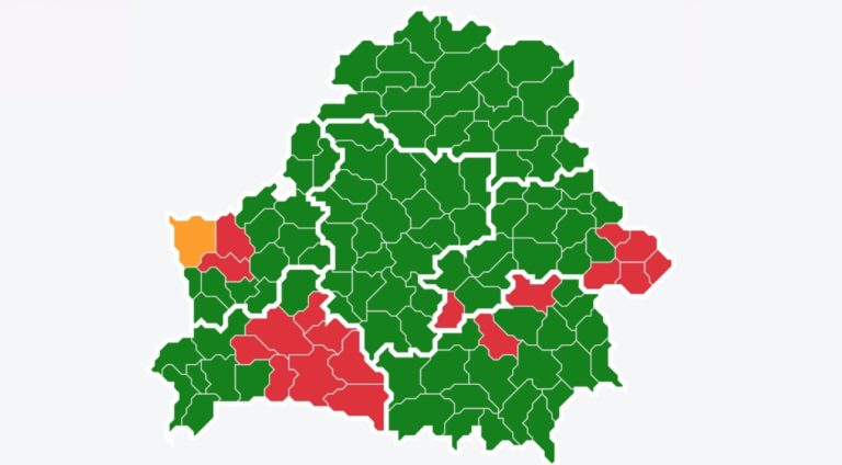 Карта пожароопасности в беларуси