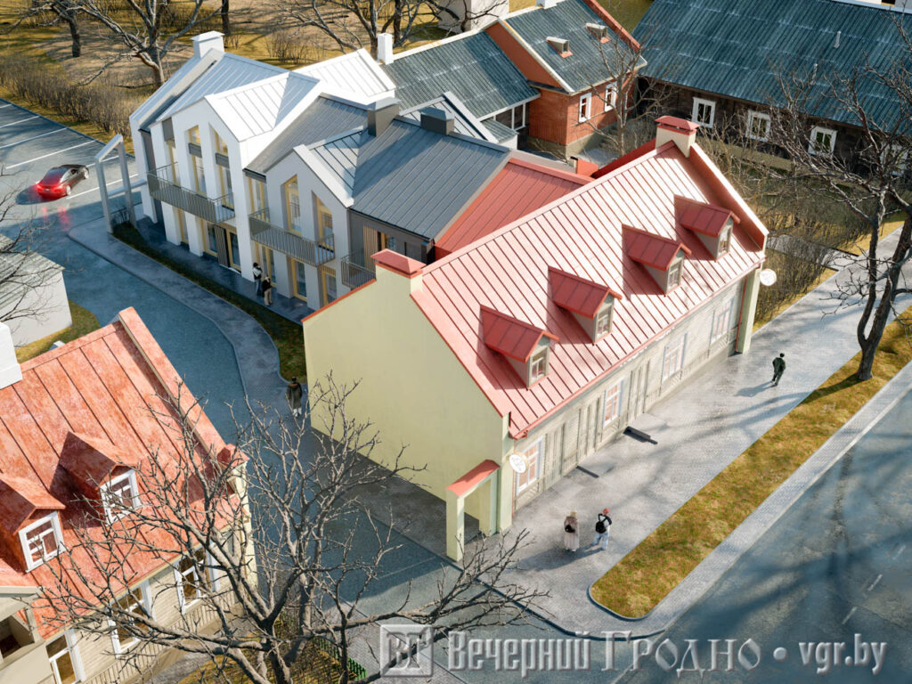 В центре Гродно старинную заброшку переделают под уютное и стильное здание  — смотрите, как оно будет выглядеть — Вечерний Гродно