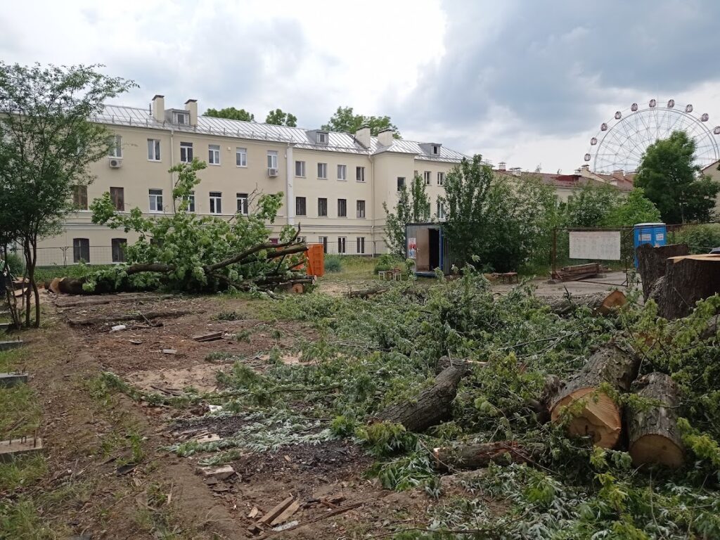 В центре Гродно начали строить жилой дом, против которого выступали соседи  — Вечерний Гродно