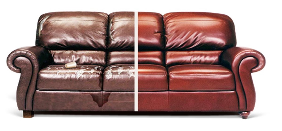 Примеры перетяжки диванов