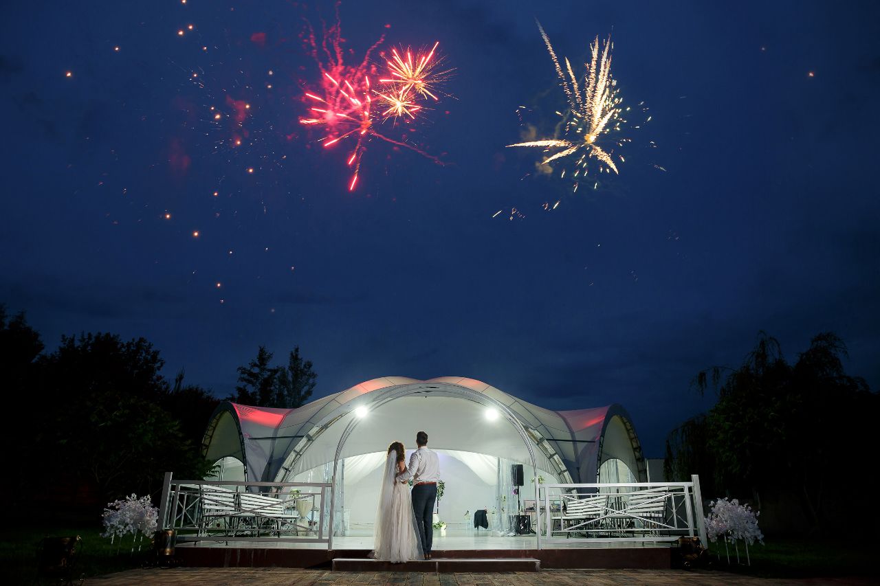 : Свадебный шатер в Гродно. Место для выездной регистрации на природе