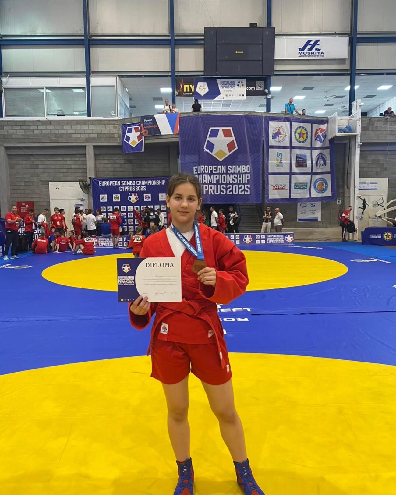Спортсменка из Гродно выиграла медаль на Кипре